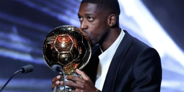 Dembele’s Moment: PSG Star Wins First Ballon d’Or in Emotional Victory