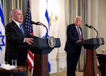 Trump, Netanyahu Stand Side by Side at White House to Announce Gaza Peace Proposal