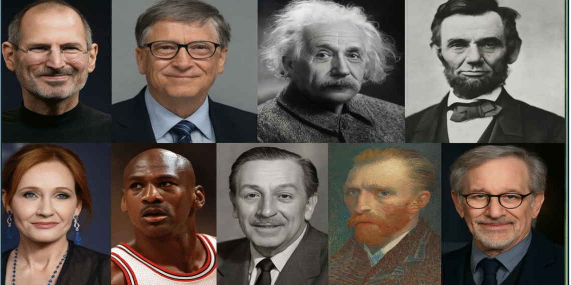 Top 10 Inspiring Success Stories That Turned Failures into Achievements
