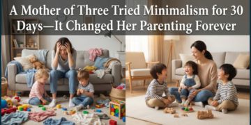A Mother of Three Tried Minimalism for 30 Days—It Changed Her Parenting Forever