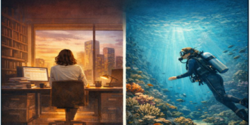 From Corporate Desk to Ocean Depths: How She Redefined Success Underwater